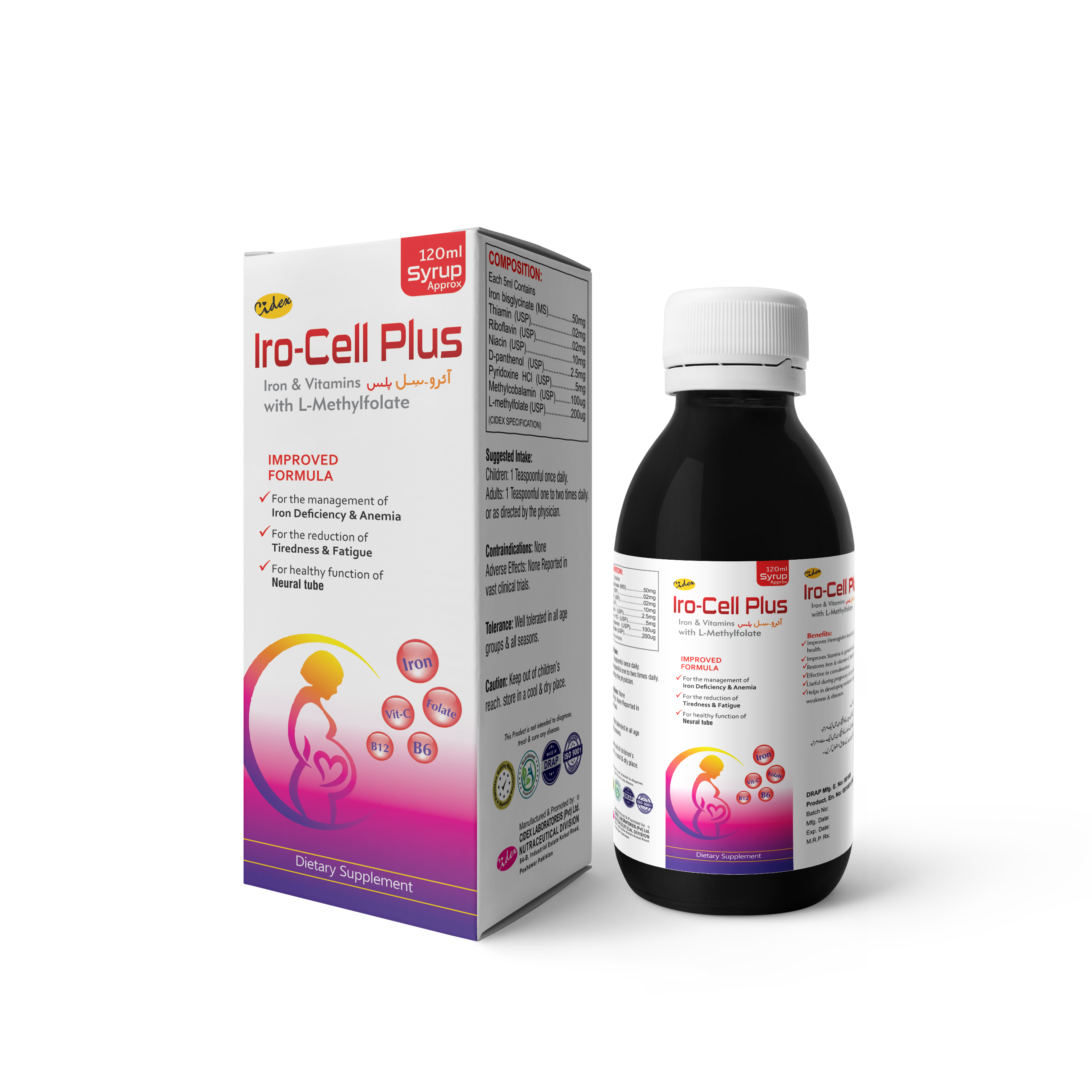 Iro-cell plus syrup – Cidex Labs