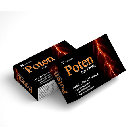 Poten Capsules by Cidex Labs – 20 capsule pack