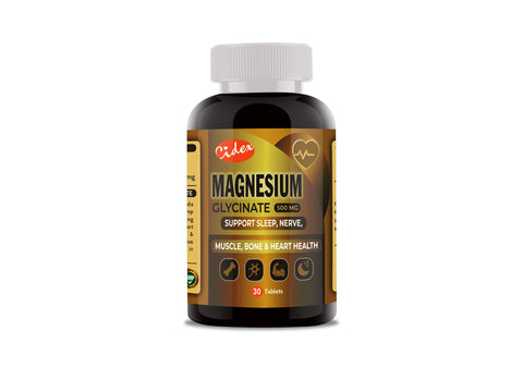 Cidex Magnesium Glycinate 500mg 30 Tablets